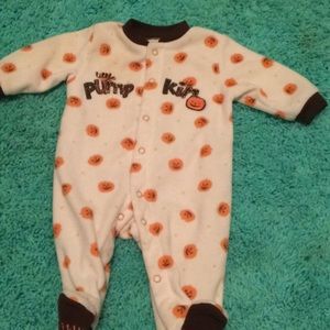 Little pumpkin sleeper - very warm!